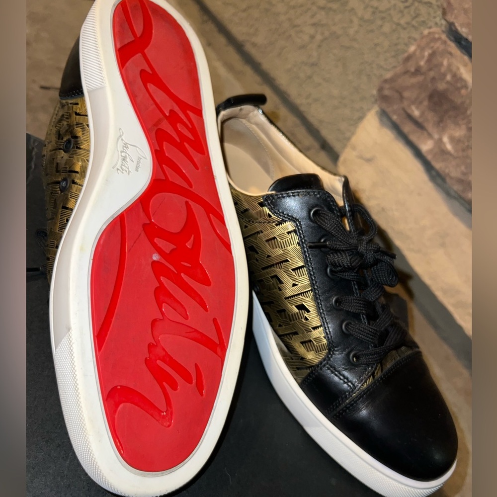 Christian Louboutin Shoes Louis Junior Flat